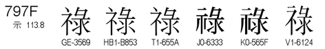 U+797F